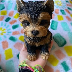 Cute Little Yorkie statue